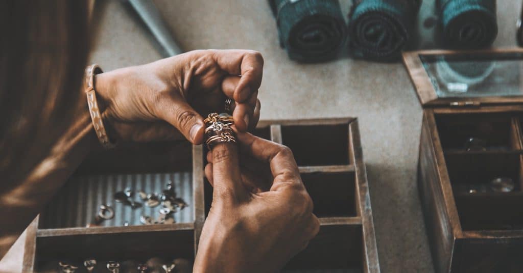 inventory at a jewelry store